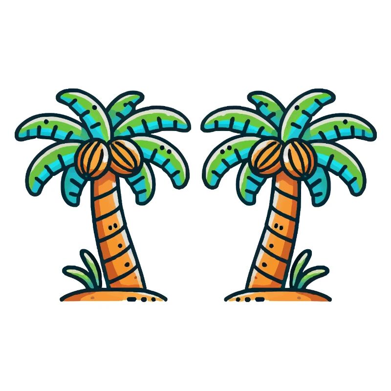 Palm trees