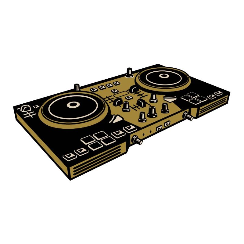 DJ turntables