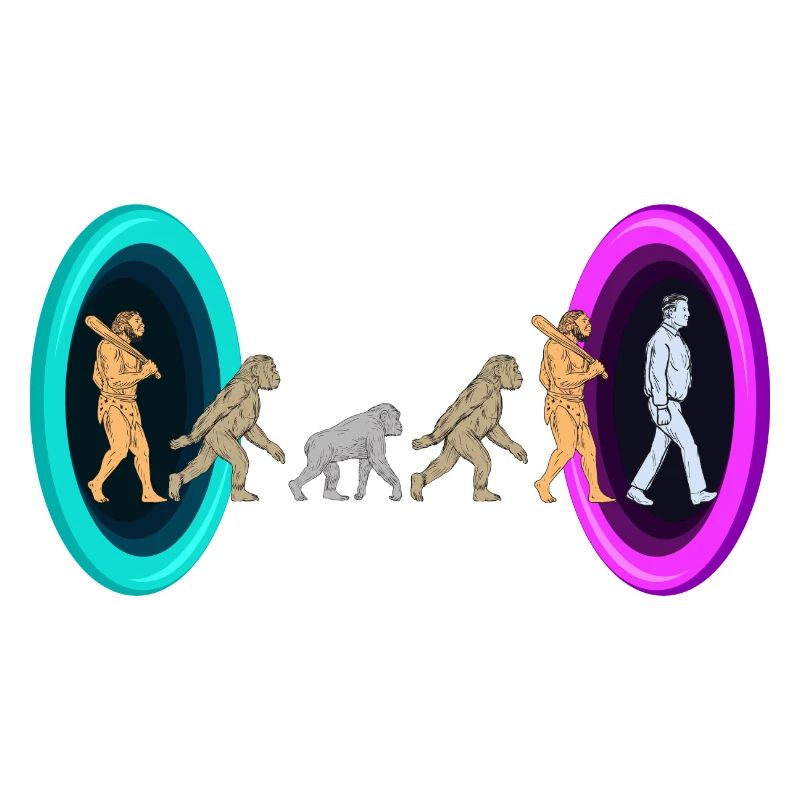 Evolution through portals