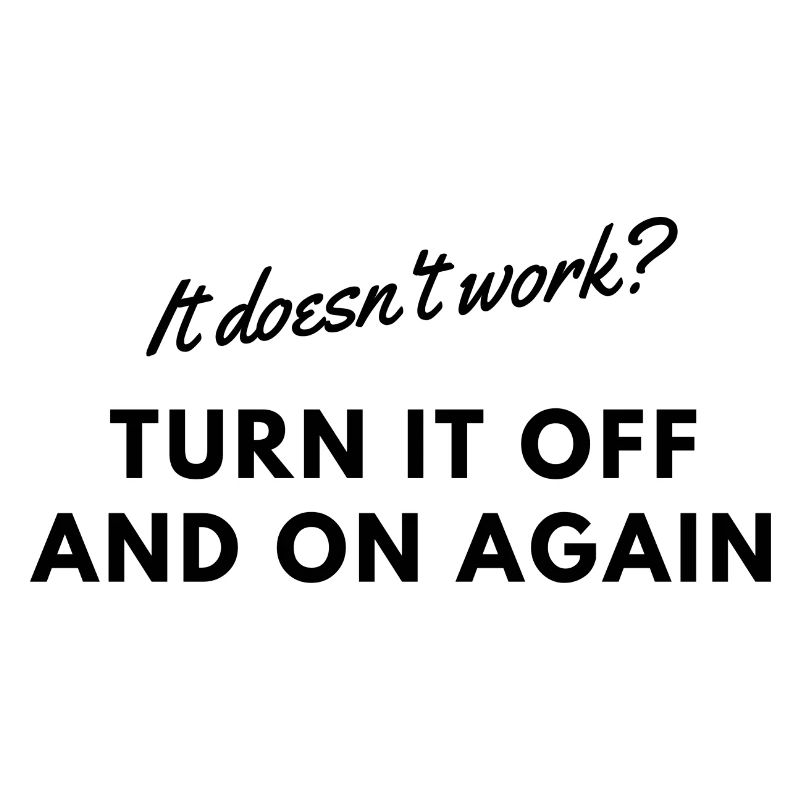 It doesn't work