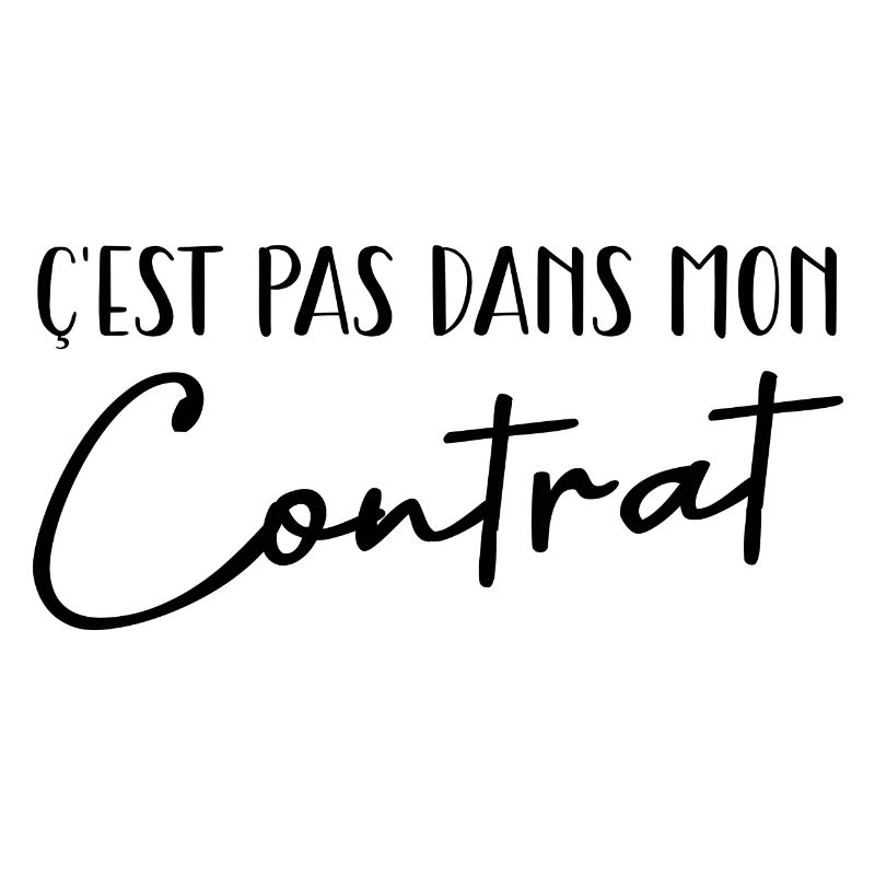 c'est pas mon contrat