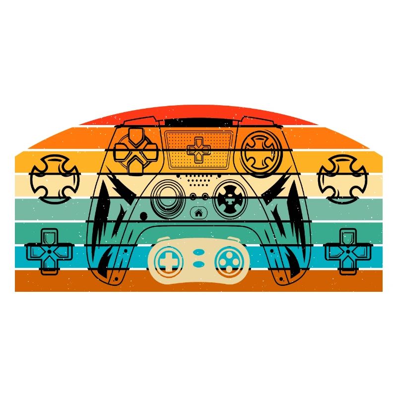 Vintage Retro Gaming Controller