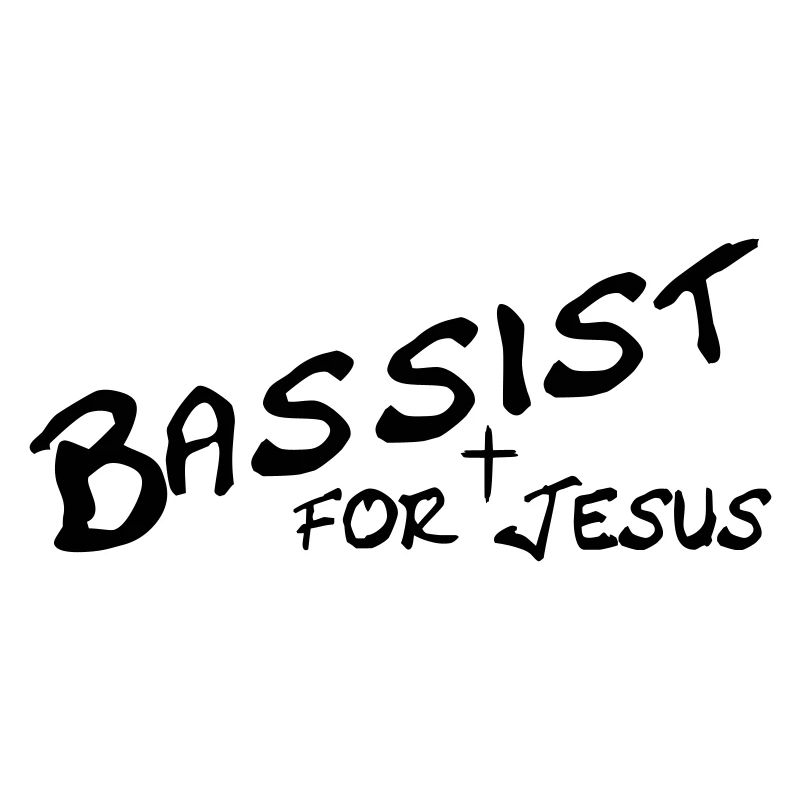 bassist for jesus by csDesign