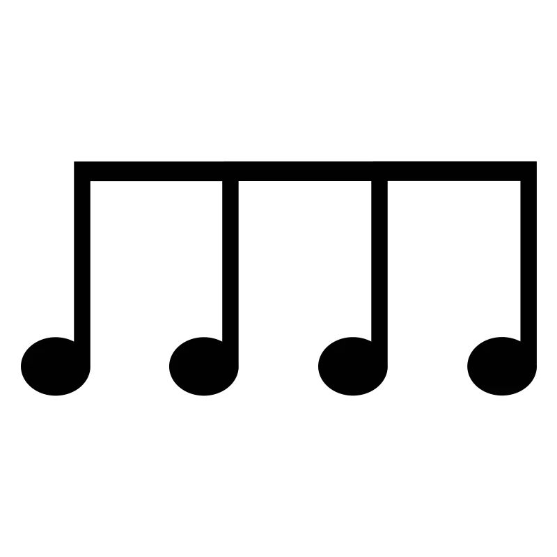Eighth note icon to personalize