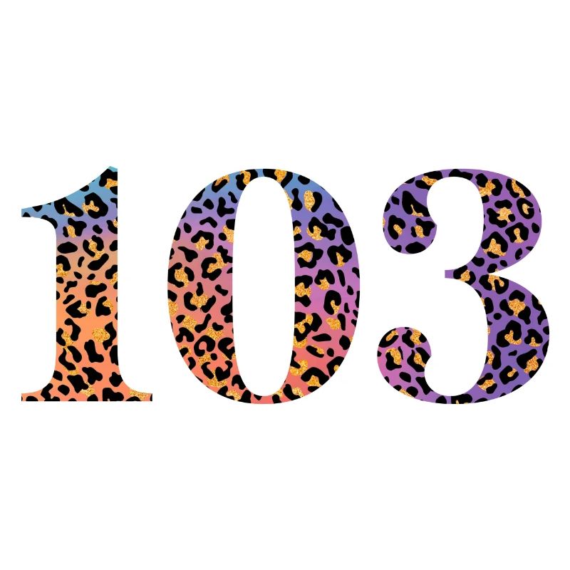 103e anniversaire léopard