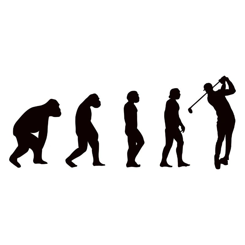 Golfschläger Golfer Sport Golf Evolution Golfball