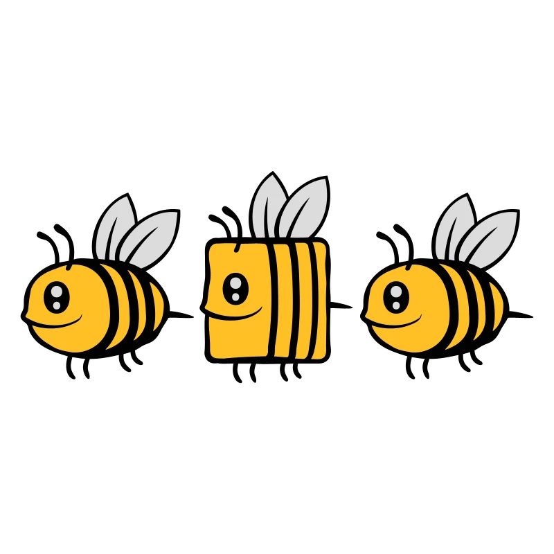 abeille différente abeille comique