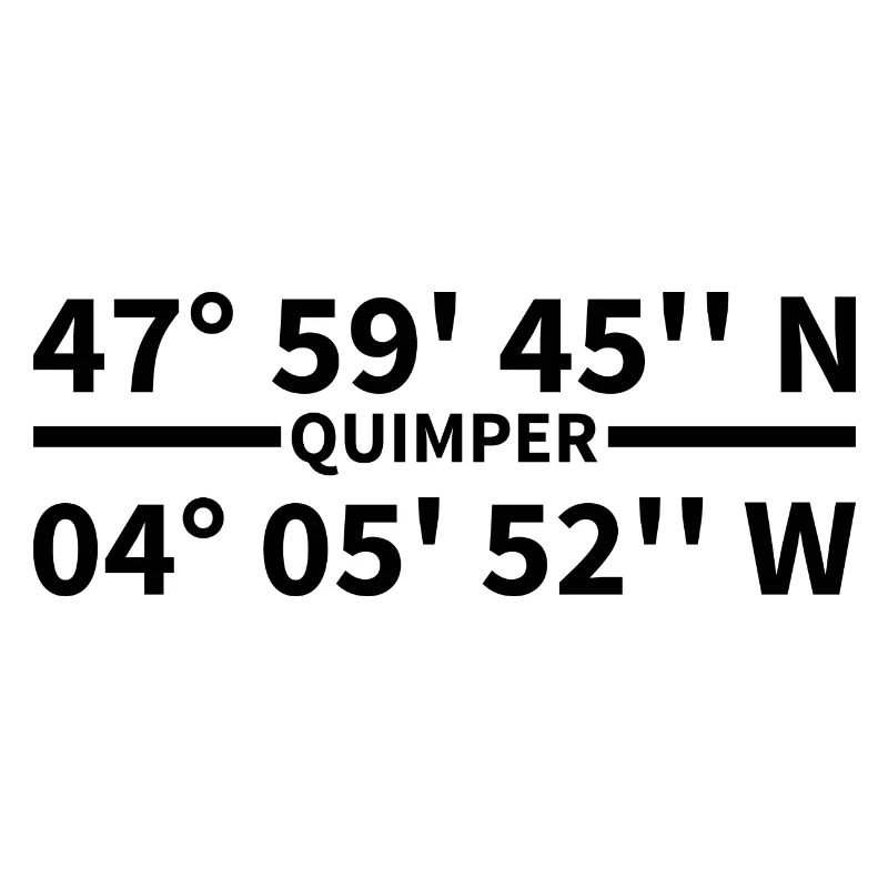 Coordonnées de Quimper