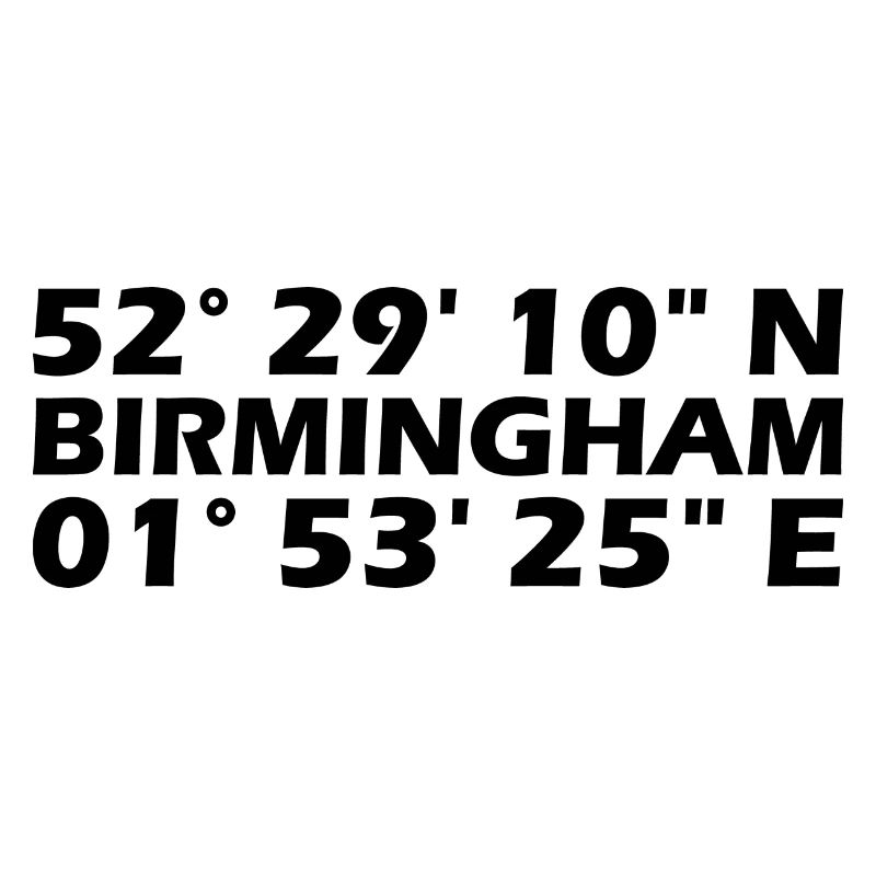 Birmingham Coordinates