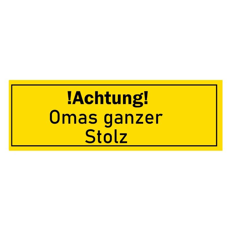 Omas Stolz Oma Liebling Geschenk Geschenkidee