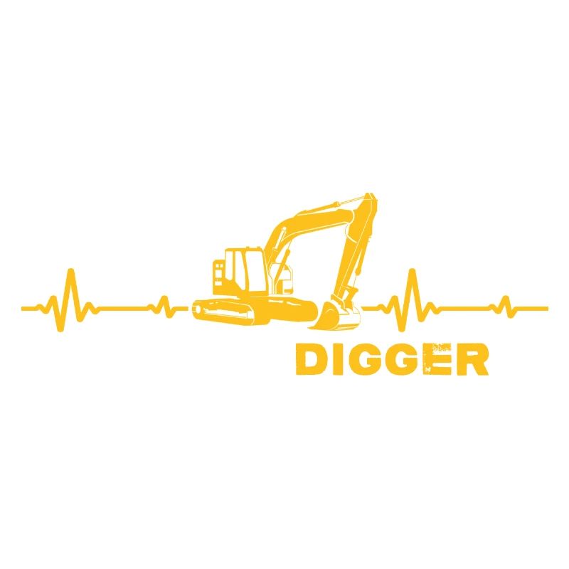 Bagger Baggerfahrer "Digger" Baggerschaufel