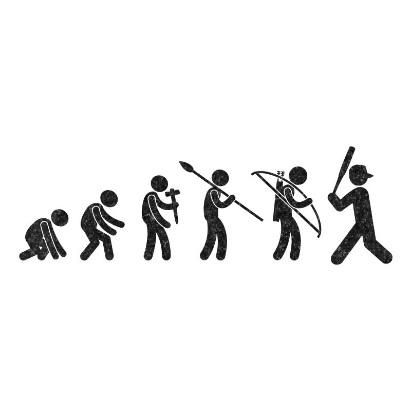 Evolution Baseball Noir Grunge
