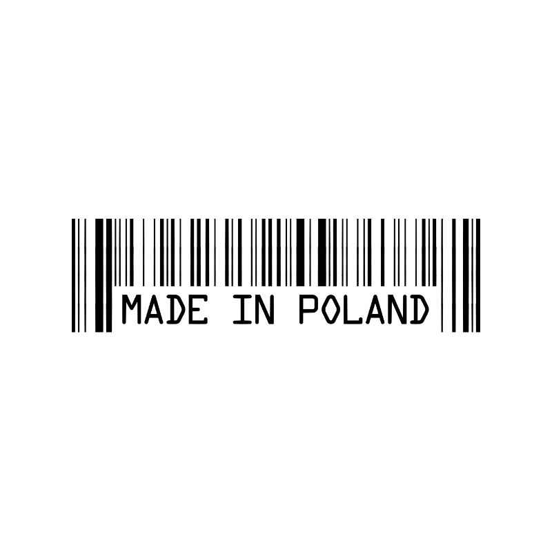 Fabriqué en Pologne - Pologne - Pologne - Code-barres - Dash