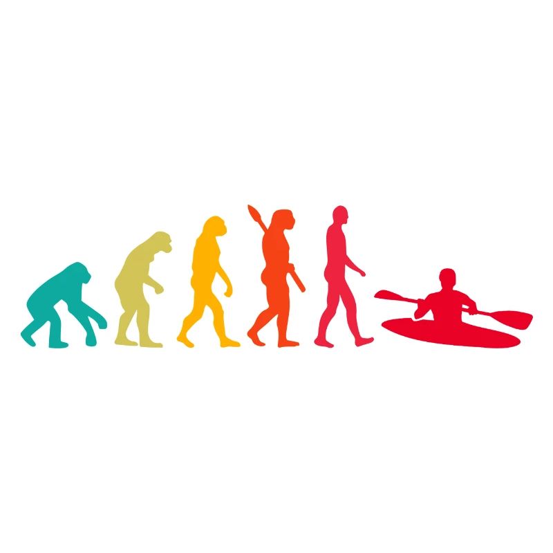 Evolution Graphic Kayaking Canoe Rowing Rower Padd