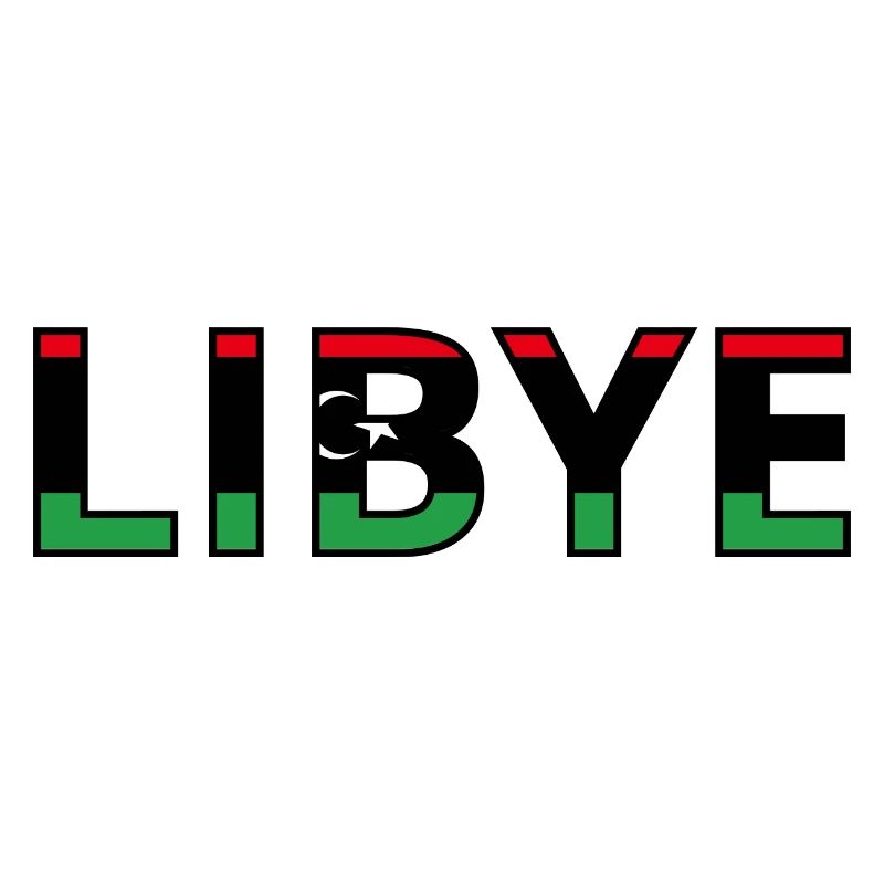 Drapeau Libye