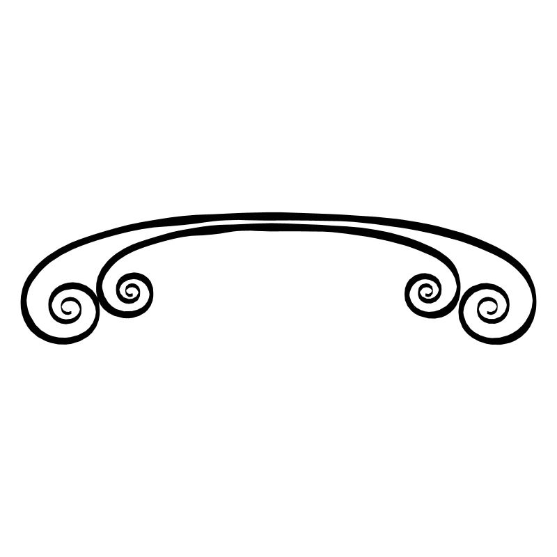 Black Decorative Underscore