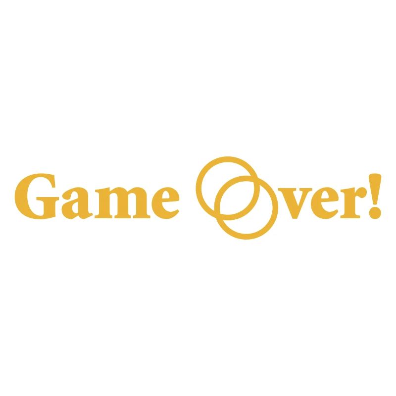Game over Hochzeit Ehepaar Braut Bräutigam Ehering
