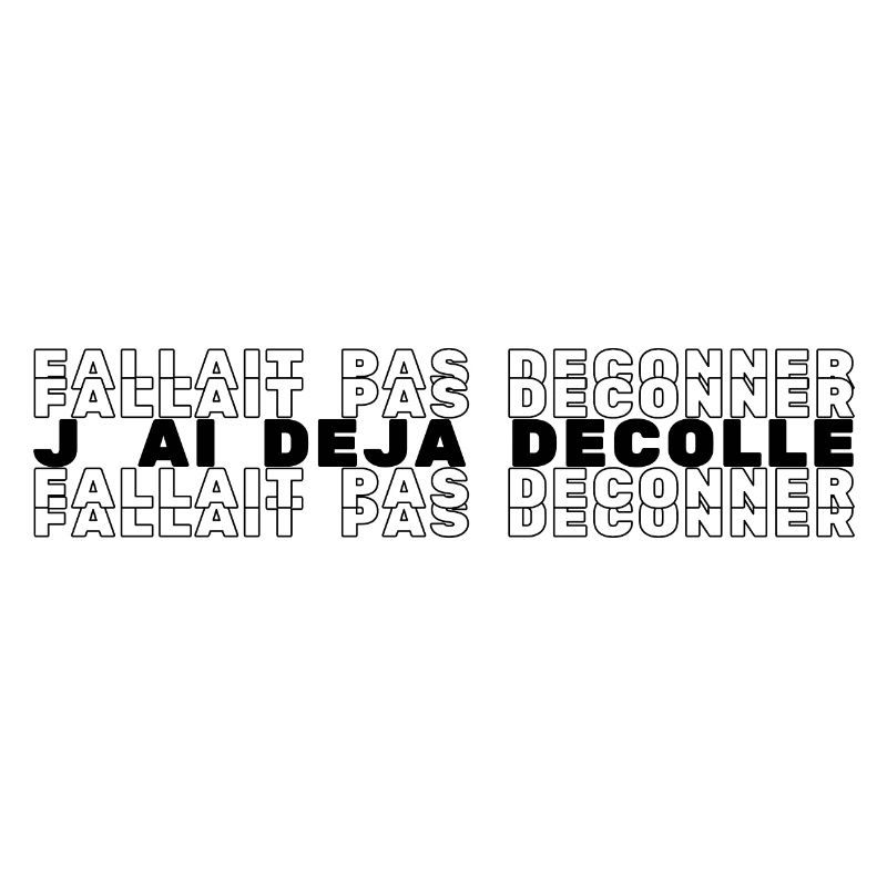 Fallait Pas Déconner J'ai Déjà Décolle