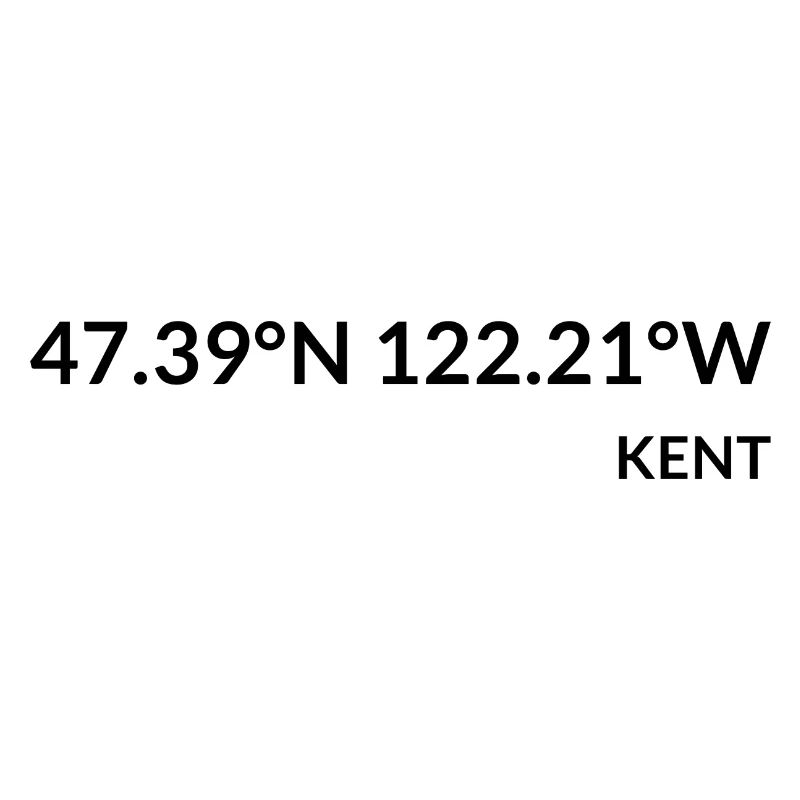 Kent Washington USA Coordinates