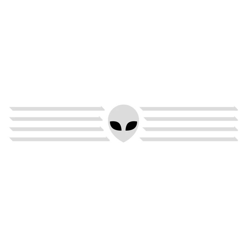 Striche Alien Design Emblem