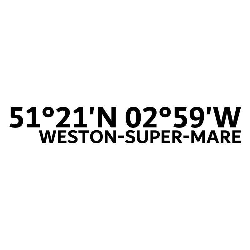 Weston-super-Mare coordinates