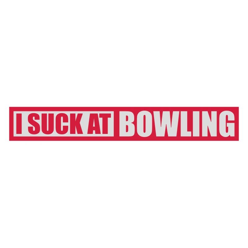 I suck at bowling