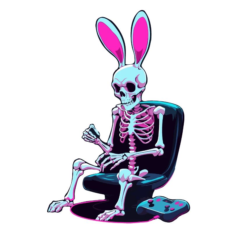 Easter Bunny Gamer Iconic Easter Gaming