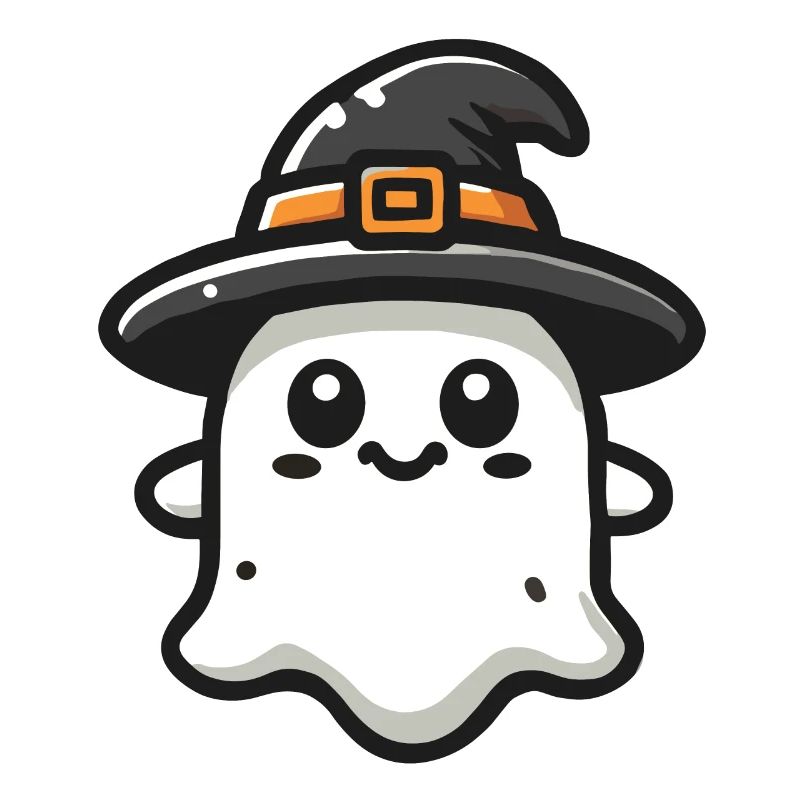 Funny Witch Ghost Spooky Party