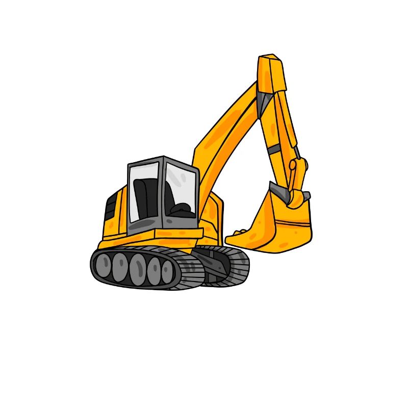 Bagger Baggerfahrer Geschenk