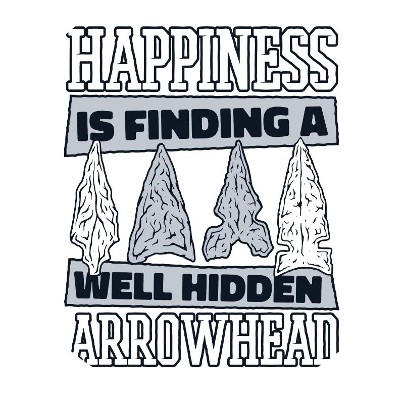 Le bonheur, c’est de trouver une pointe de flèche cachée