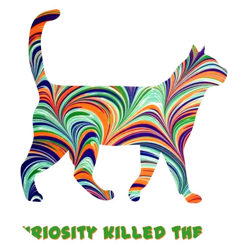 katze mit spruch e 7