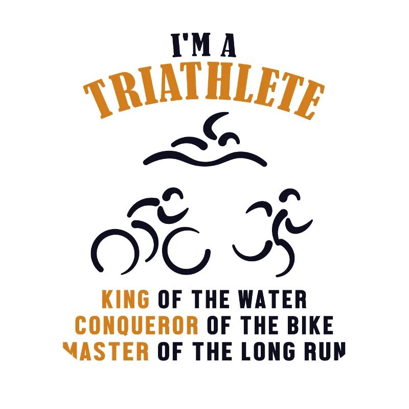 Triathlete King Conqueror Master Training Profi