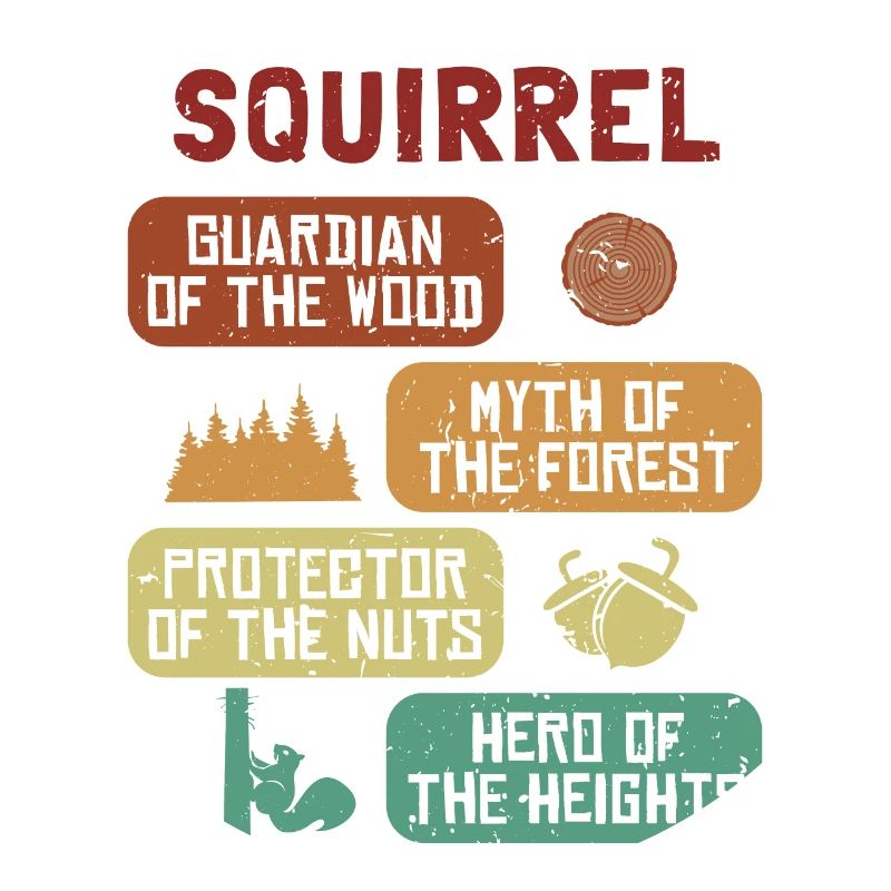 Guardian Myth Protector Hero Squirrel Eichhörnchen