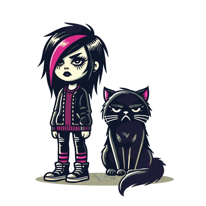 Pastel Goth Style Lover