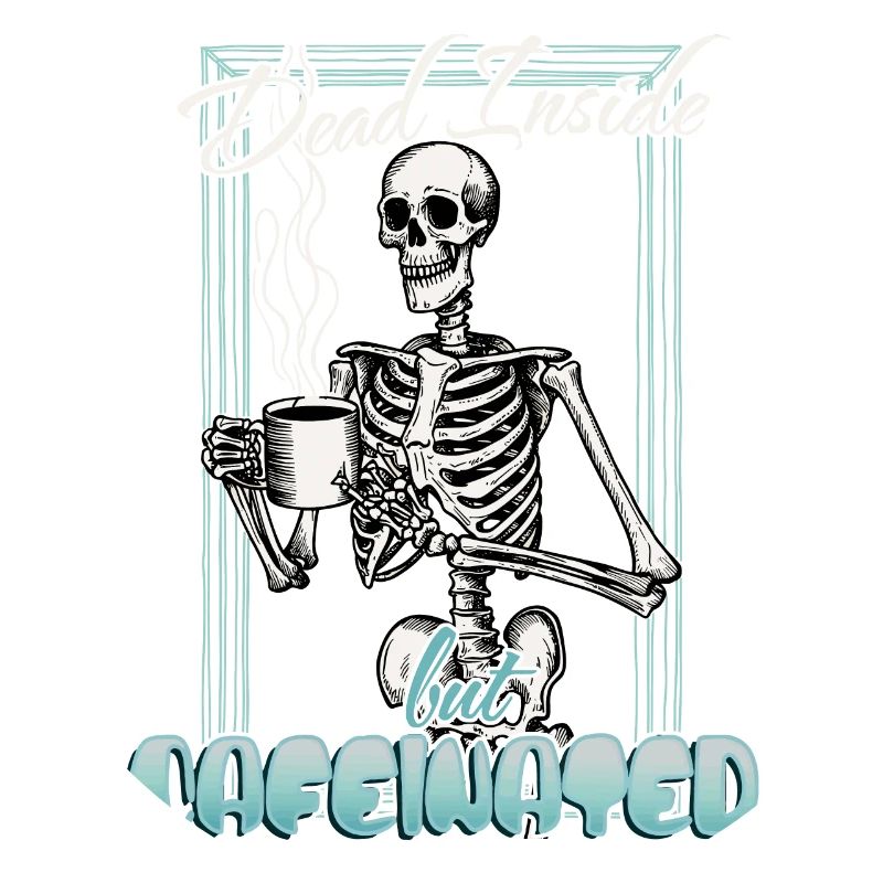 Dead Inside But coffee Funny Coffee Lover