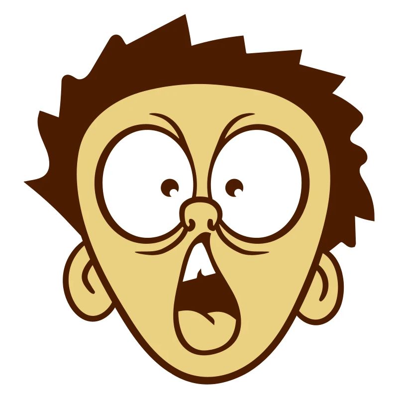 kopf erschrocken aengstlich schock schreien junge