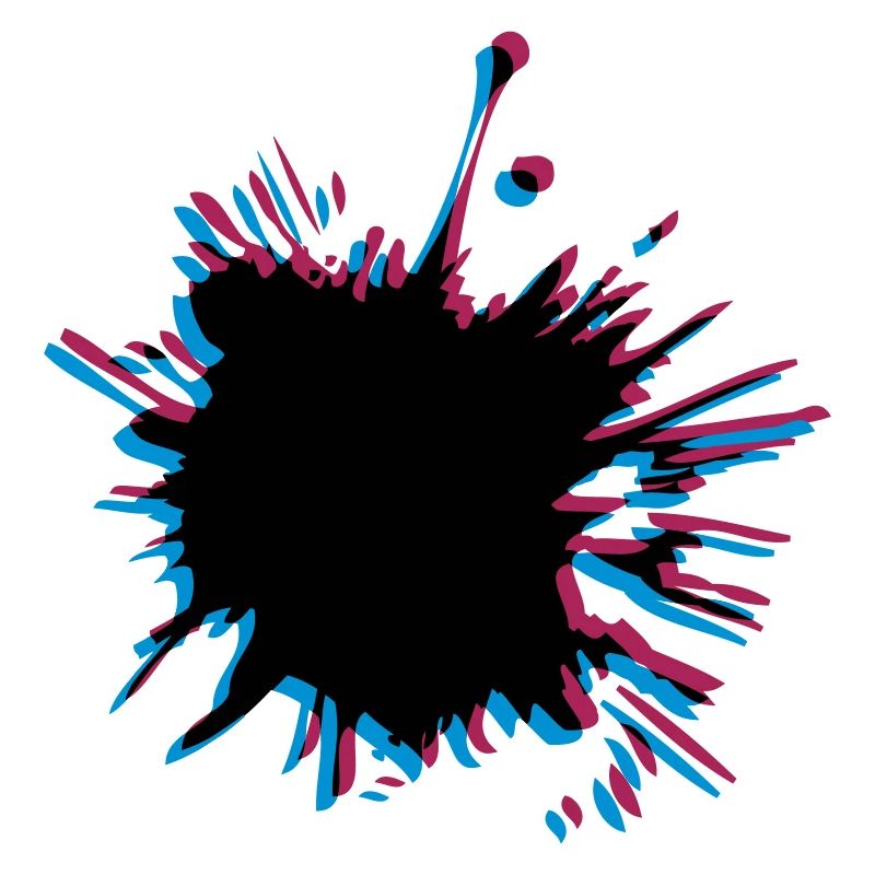 3D blob splashes