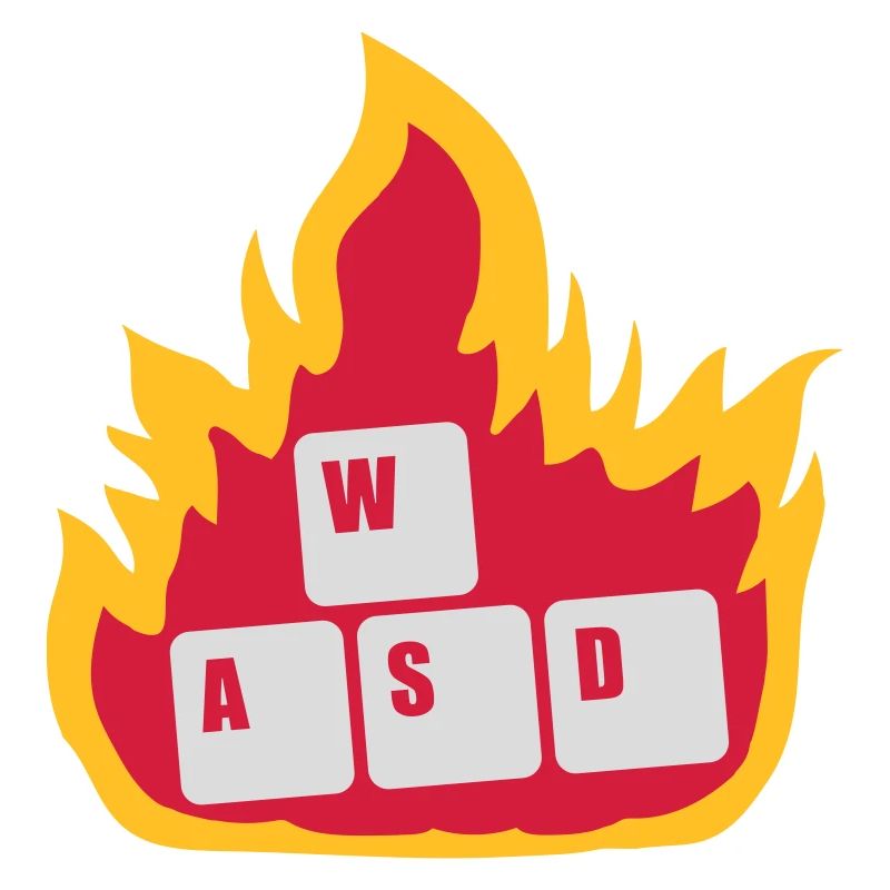 Nerd Computer WASD Clavier
