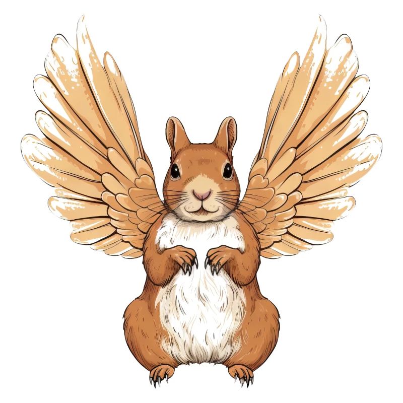 Mignon design d’ange lapin