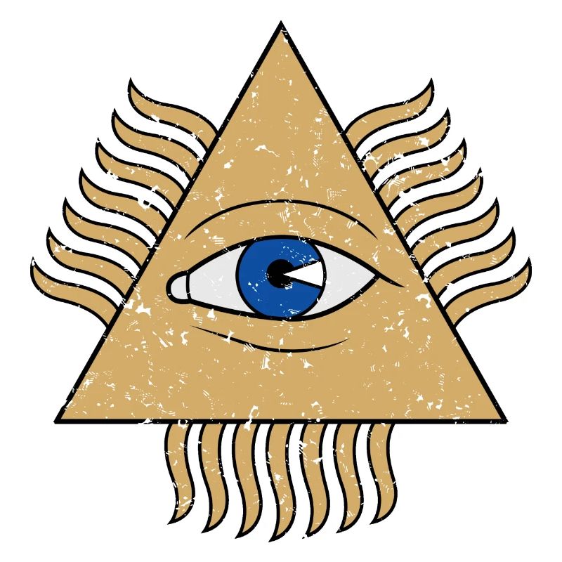 Œil qui voit tout - Triangle pyramidal