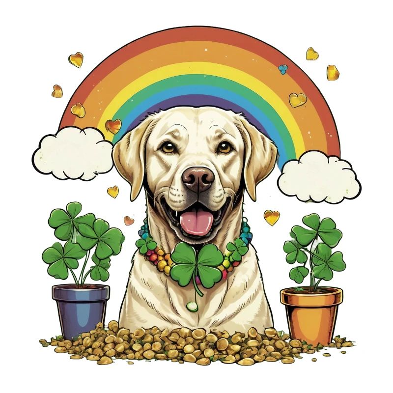 Trèfle de la Saint-Patrick Labrador