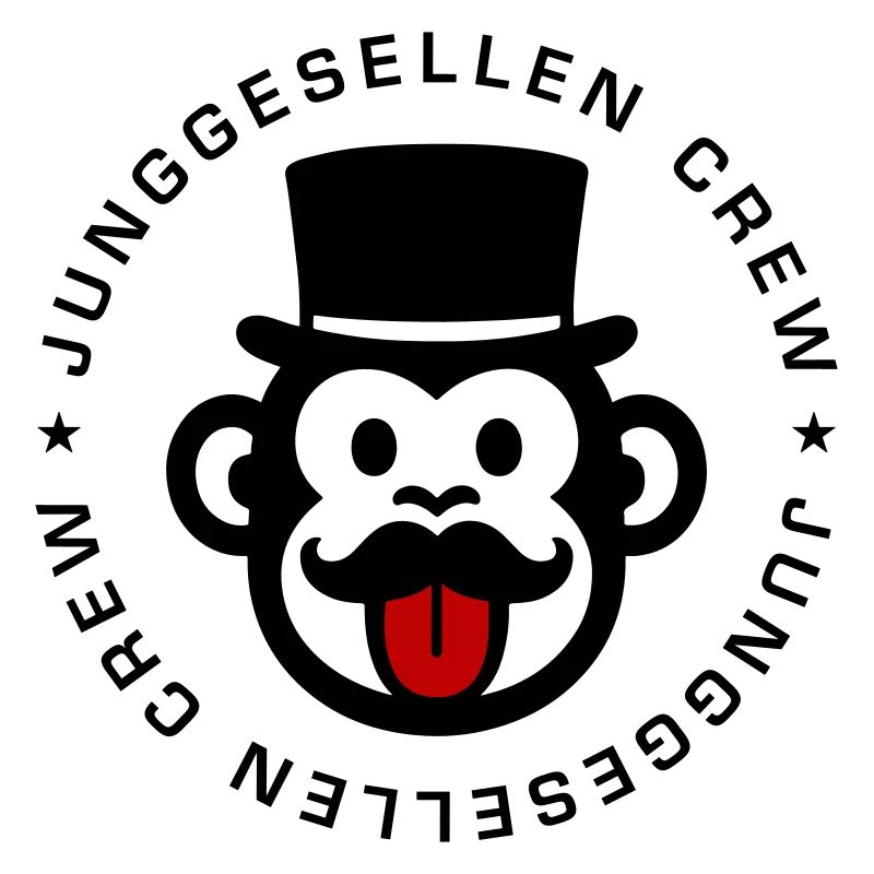 Junggesellen Crew Affe