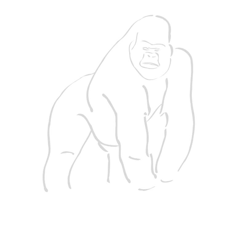 Silverback Gorilla Chef Entrepreneur Gift