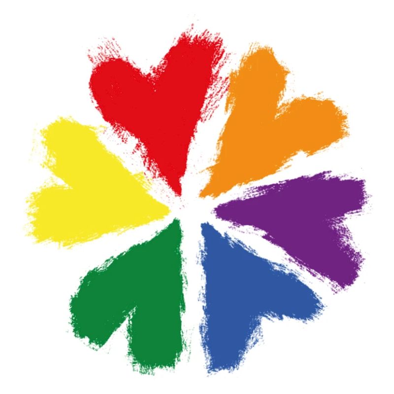 Regenbogenherzblume
