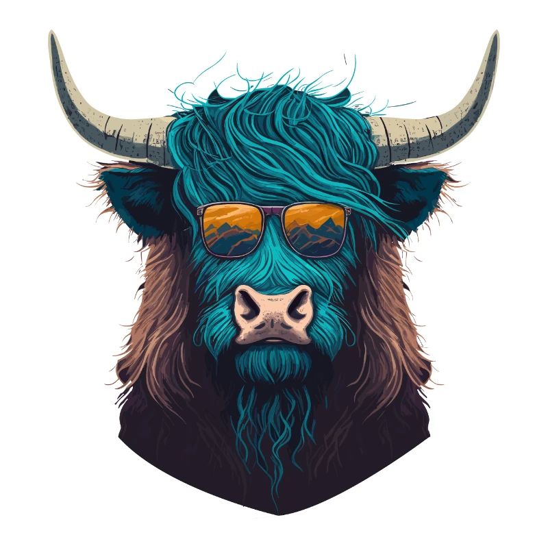 Yak with Sunclasses