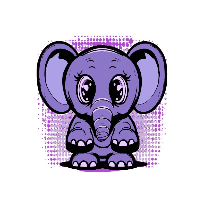 Mignon bébé éléphant