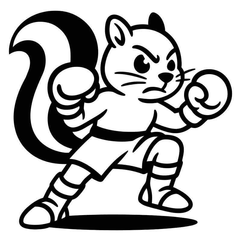 Boxer Eichhörnchen