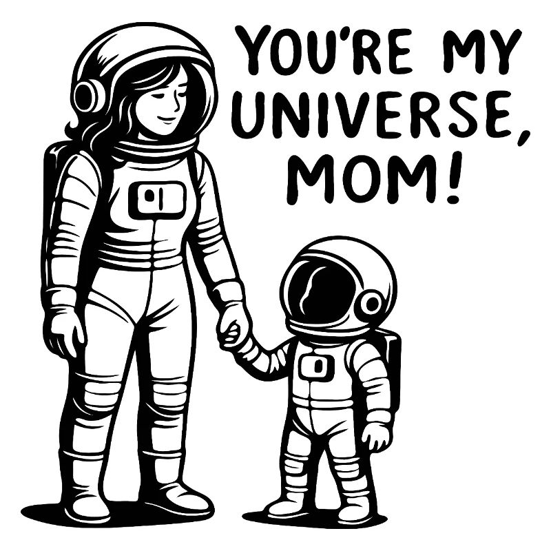 Kosmische Bindung Mutter und Kind