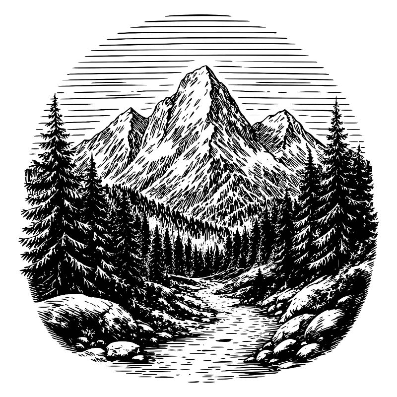 Pfad durch den Wald