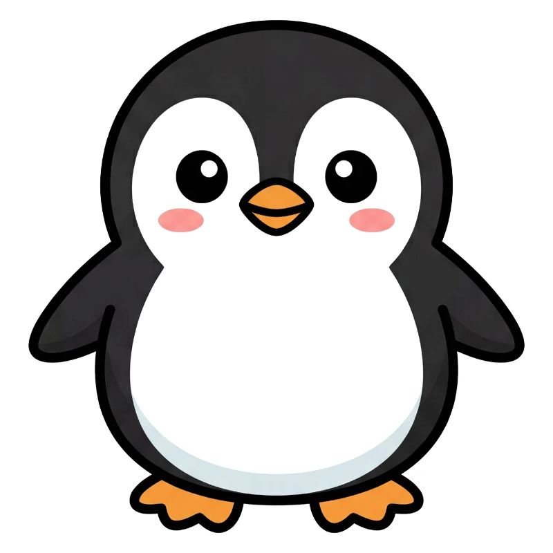 Adorable Penguin Pixel Pal